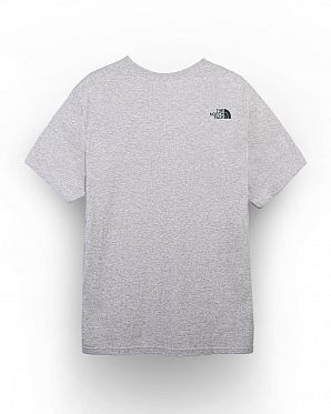 Футболка мужская The North Face Fine Front Box Grey Heathet Футболка мужская The North Face Fine Front Box Grey Heathet