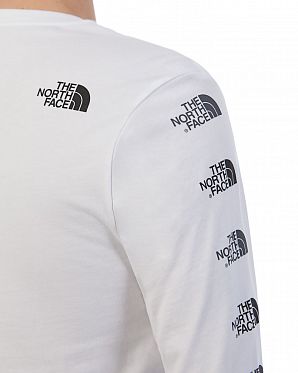 Футболка с длинным рукавом The North Face Original White Футболка с длинным рукавом The North Face Original White