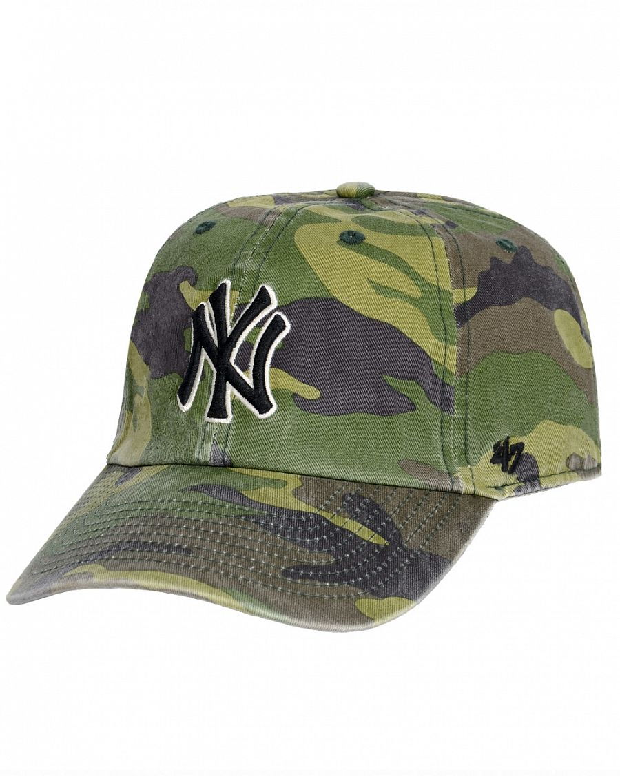 Бейсболка  '47 Brand Clean Up New York Yankees Camo отзывы