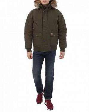 Куртка мужская авиатор Carhartt WIP Trapper Jacket Green Куртка мужская авиатор Carhartt WIP Trapper Jacket Green