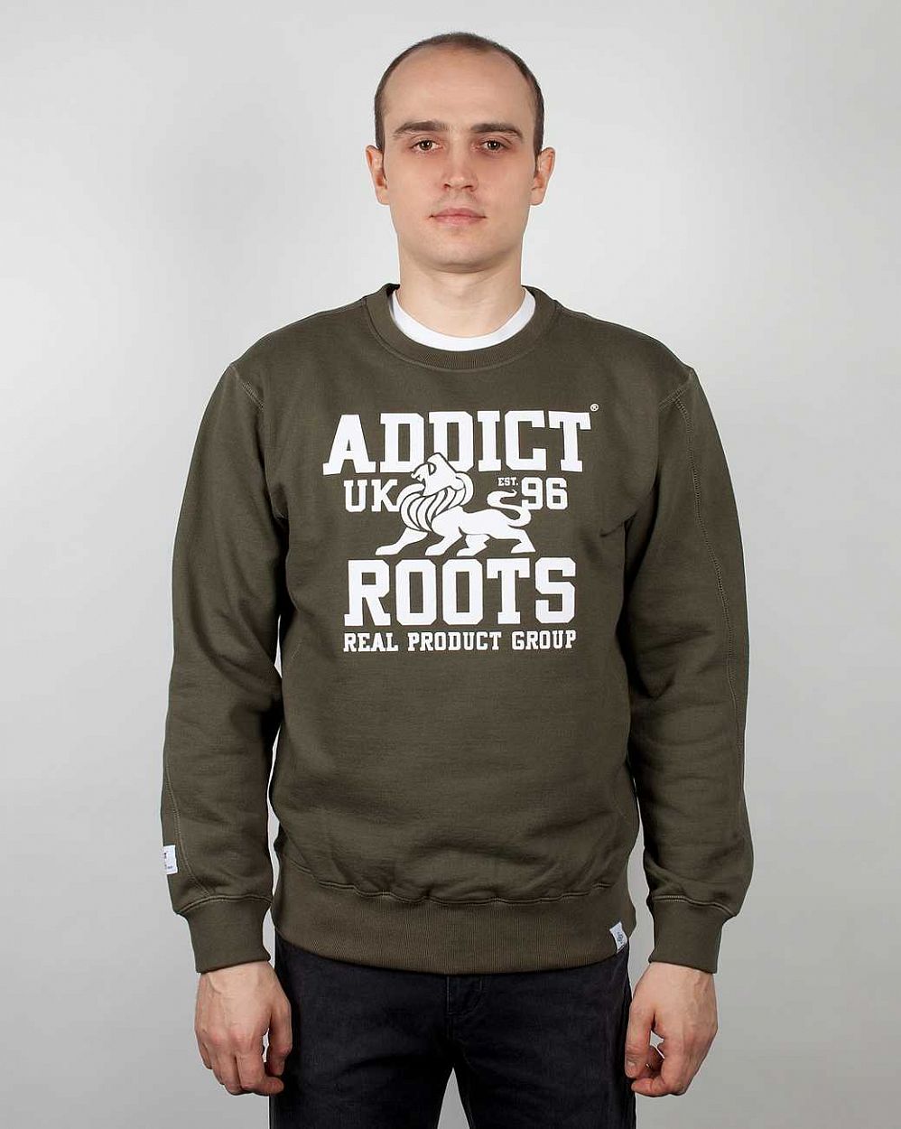 Толстовка Addict Roots Crew Grape Leaf-a12 отзывы
