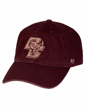 Бейсболка  '47 Brand Clean Up Boston College Eagles Maroon