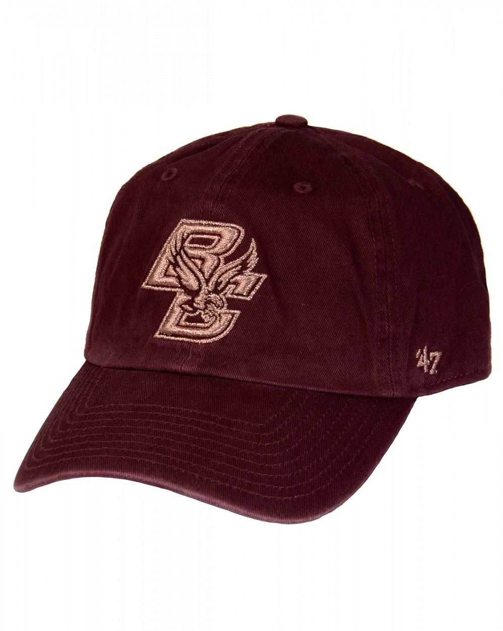 Бейсболка  '47 Brand Clean Up Boston College Eagles Maroon отзывы