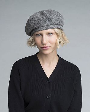 Берет Kangol Wool Jax Beret K3107ST Flanel Берет Kangol Wool Jax Beret K3107ST Flanel