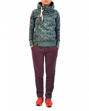 Джоггеры женские Naketano Two Ton Pocket Double Ton Purple Grey Джоггеры женские Naketano Two Ton Pocket Double Ton Purple Grey