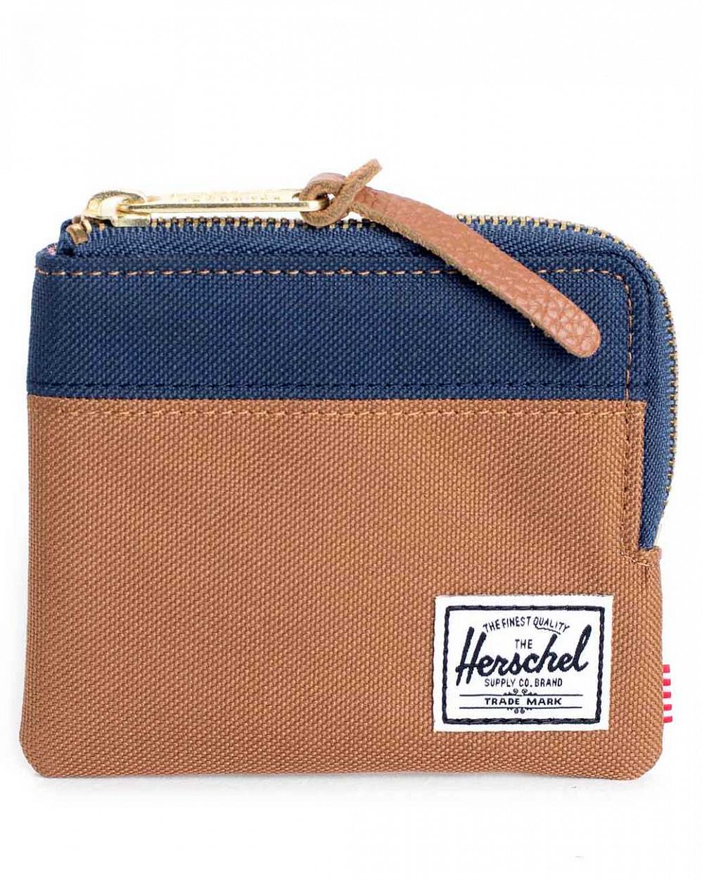 Кошелек Herschel Johnny Caramel Navy отзывы