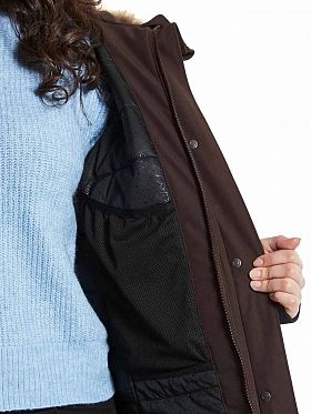 Парка женская Didriksons Erika 504303 Chocolate