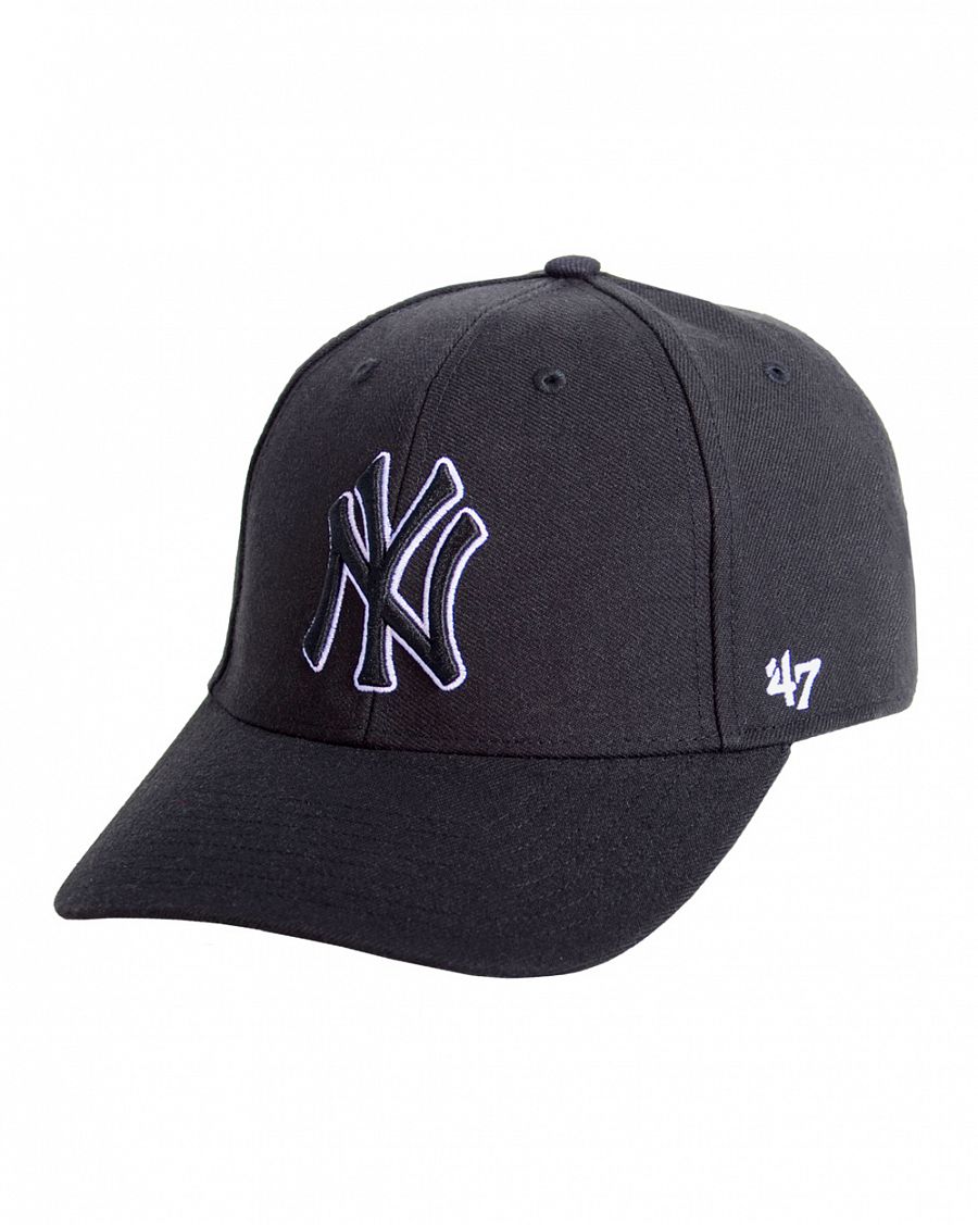 Бейсболка с изогнутым козырьком '47 Brand MVP New York Yankees Black White отзывы Бейсболка с изогнутым козырьком '47 Brand MVP New York Yankees Black White отзывы