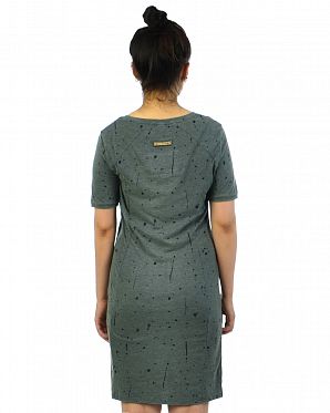 Платье прямое женское Германия Naketano Spitze Maus Heritage Dark Ash Melange Платье прямое женское Германия Naketano Spitze Maus Heritage Dark Ash Melange