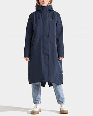 Парка плащ женская Didriksons Alicia 504151 Long Navy Парка плащ женская Didriksons Alicia 504151 Long Navy