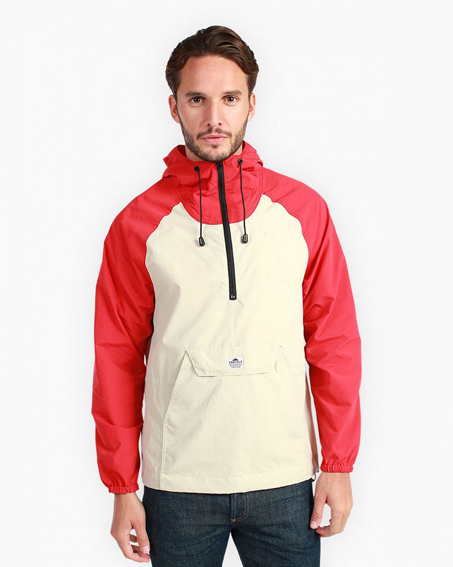 Анорак легкий непромокаемый Penfield Packable Red Tan отзывы