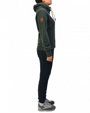 Толстовка женская с капюшоном Naketano Dirty Schmierlappen Dirty Forest Melange Толстовка женская с капюшоном Naketano Dirty Schmierlappen Dirty Forest Melange