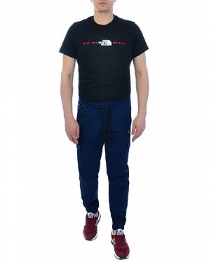 Джоггеры карго рипстоп мужские Cool Penguin JMR 1713 Navy Джоггеры карго рипстоп мужские Cool Penguin JMR 1713 Navy