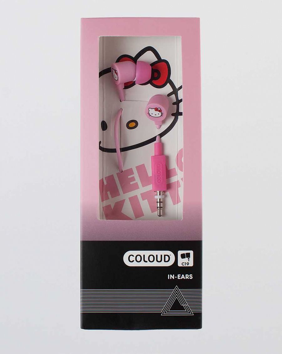 Наушники Coloud In-ears (hello Kitty Pink) отзывы