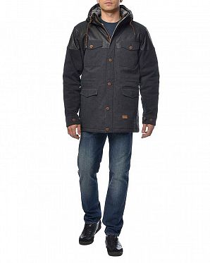 Куртка водоотталкивающая утепленная Iriedaily Dock 36 Black Куртка водоотталкивающая утепленная Iriedaily Dock 36 Black