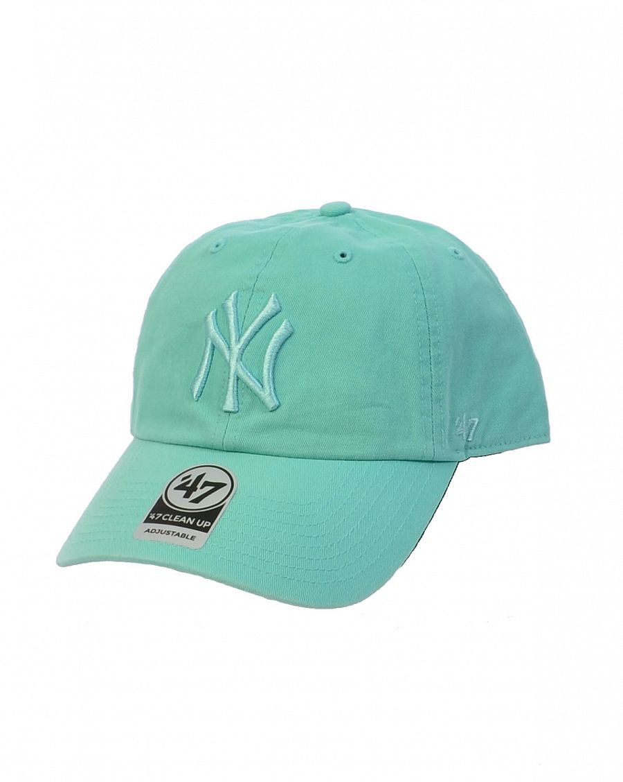 Бейсболка классическая с изогнутым козырьком '47 Brand Clean Up New York Yankees TF Tiffany отзывы