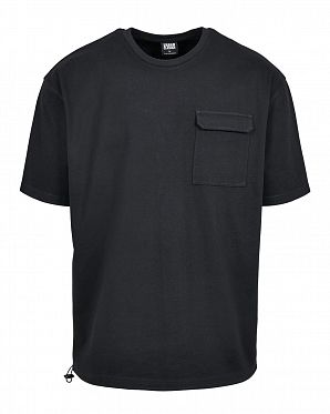 Футболка мужская с карманом Urban Classics Black Футболка мужская с карманом Urban Classics Black