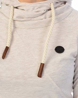 Лонгслив женский с капюшоном Naketano Mandy XI Oma Mel Лонгслив женский с капюшоном Naketano Mandy XI Oma Mel