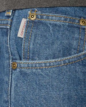 Джинсы Carhartt 406 Relaxid Fit Tapered Leg Jean Blue