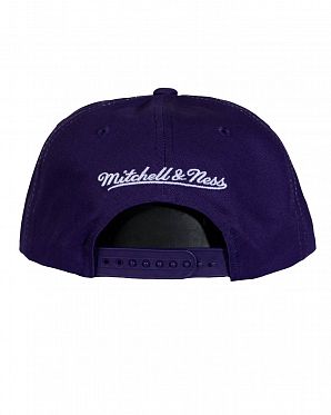 Бейсболка с прямым козырьком Mitchell and Ness RETRO BOLT Los Angeles Lakers Purple Бейсболка с прямым козырьком Mitchell and Ness RETRO BOLT Los Angeles Lakers Purple