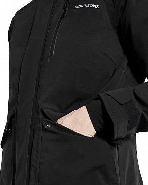 Парка женская зимняя Didriksons Ciana Black