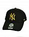 Бейсболка классическая с изогнутым козырьком '47 Brand MVP New York Yankees BK Black отзывы