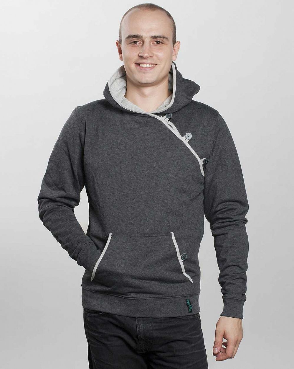 купить Толстовка Iriedaily Chan Layer Hoody Anthra-mel в Москве купить Толстовка Iriedaily Chan Layer Hoody Anthra-mel в Москве