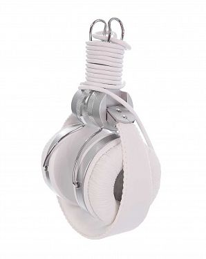 Наушники с микрофоном проводные складные WeSC Banjar On Ear Headphones White