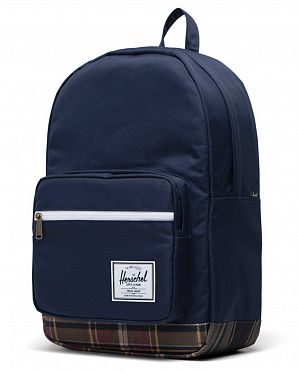 Рюкзак водоотталкивающий с отделом для 15 ноутбука Herschel Pop Quiz PEACOAT PLAID Рюкзак водоотталкивающий с отделом для 15 ноутбука Herschel Pop Quiz PEACOAT PLAID