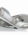 Балетки женские летние DC Shoes Robertson Metallic Silver