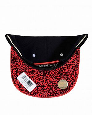 Бейсболка с прямым козырьком Mitchell and Ness ELEPHANT Chicago Bulls Black Бейсболка с прямым козырьком Mitchell and Ness ELEPHANT Chicago Bulls Black