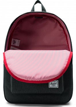 Рюкзак водоотталкивающий универсальный Herschel Classic Black Crosshatch