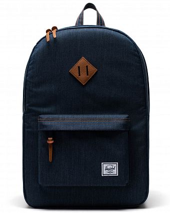 Рюкзак водоотталкивающий с карманом для 15 ноутбука Herschel Heritage Indigo Denim