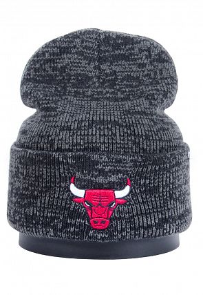 Шапка с помпоном '47 Brand NBA Chicago Bulls Grey