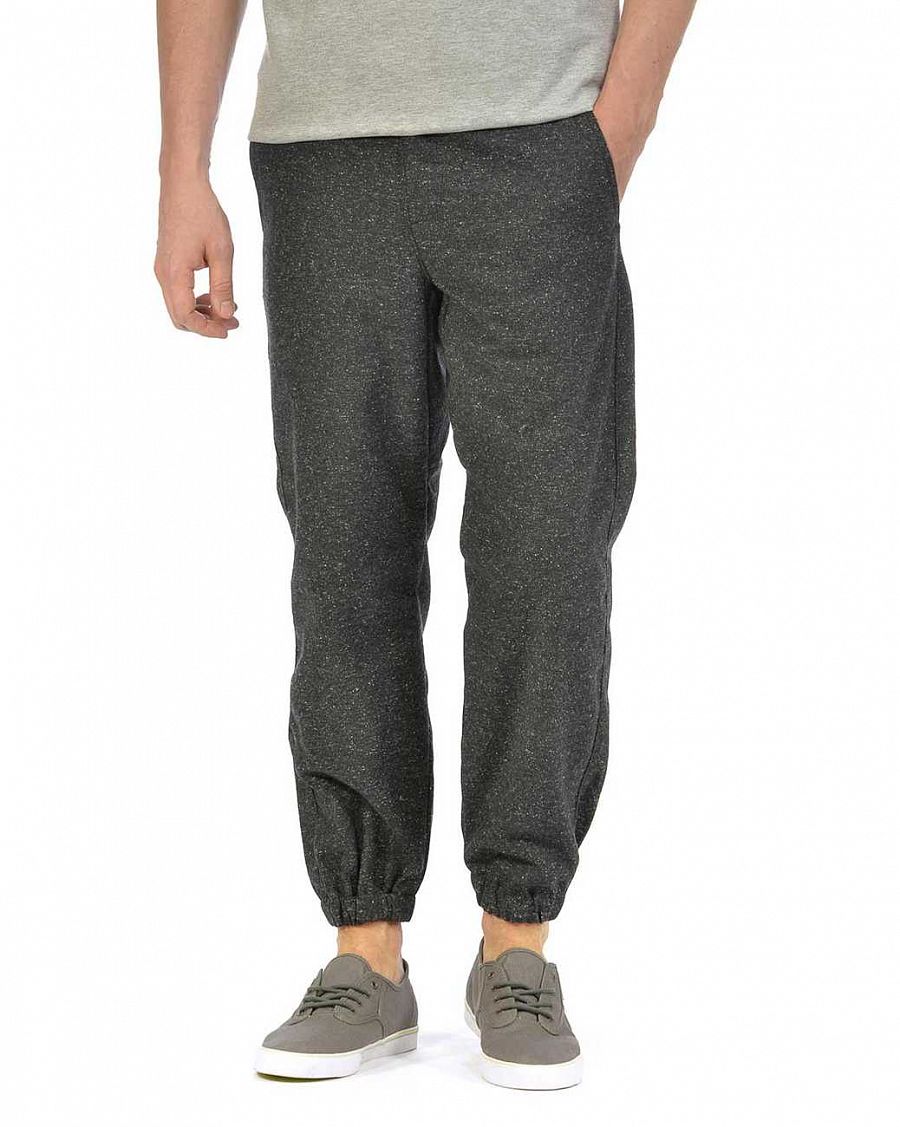 Джоггеры мужские легкие из шерсти Urban Classics Wool Tweed 6.5 Oz Black отзывы
