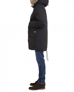 Пуховик мужской зимний водоотталкивающий Elvine Corby Black Пуховик мужской зимний водоотталкивающий Elvine Corby Black