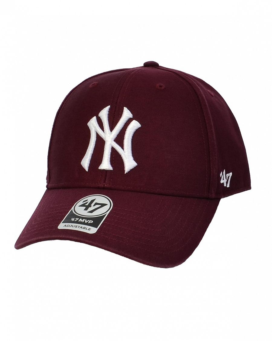 Бейсболка классическая с изогнутым козырьком '47 Brand LEGEND MVP New York Yankees Dark Maroon отзывы Бейсболка классическая с изогнутым козырьком '47 Brand LEGEND MVP New York Yankees Dark Maroon отзывы