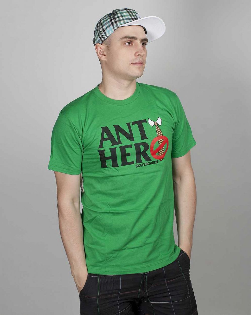 Футболка Anti-hero S/S Tie Hero R. Green отзывы