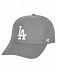 Бейсболка с изогнутым козырьком '47 Brand MVP Los Angeles Dodgers Grey