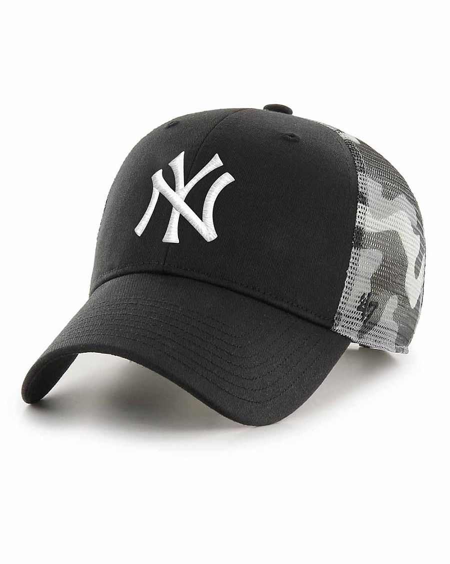 Бейсболка летнаяя с сеткой '47 Brand BRANSON MVP New York Yankees BKA Black отзывы