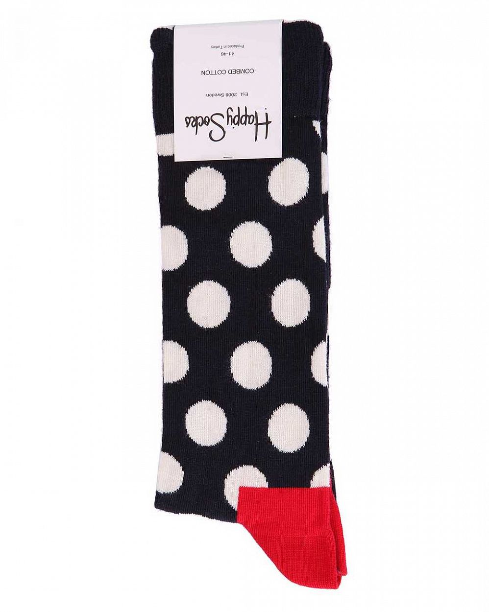 Носки мужские Happy Socks Dot White Black отзывы