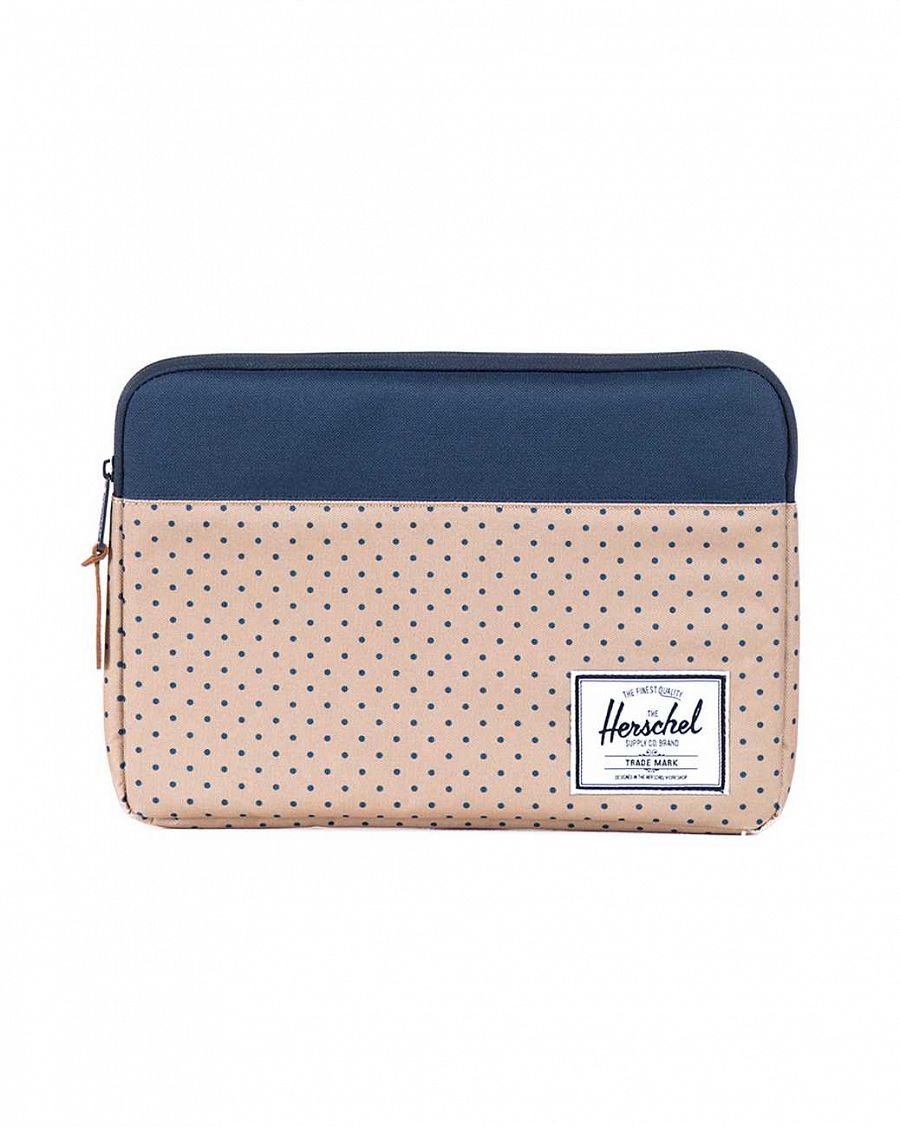 Чехол водоотталкивающий Herschel Anchor 11'' MacBook Air Khaki Polka отзывы