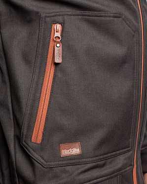 Ветровка водоотталкивающая на флисе Iriedaily Sober 2 Jacket Brown Ветровка водоотталкивающая на флисе Iriedaily Sober 2 Jacket Brown