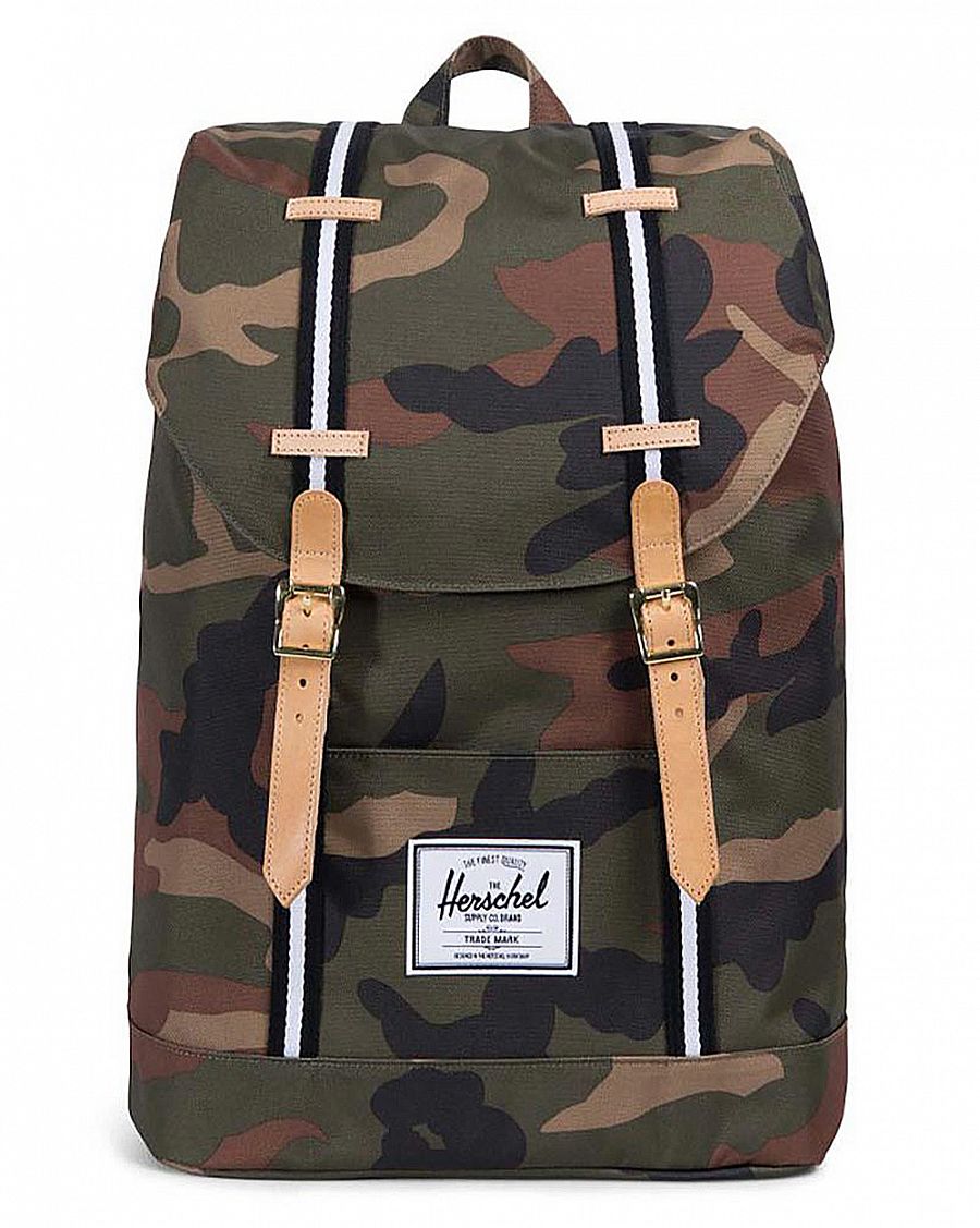 Рюкзак с отделением для 15 ноутбука Herschel Retreat W CAMO/B/W отзывы