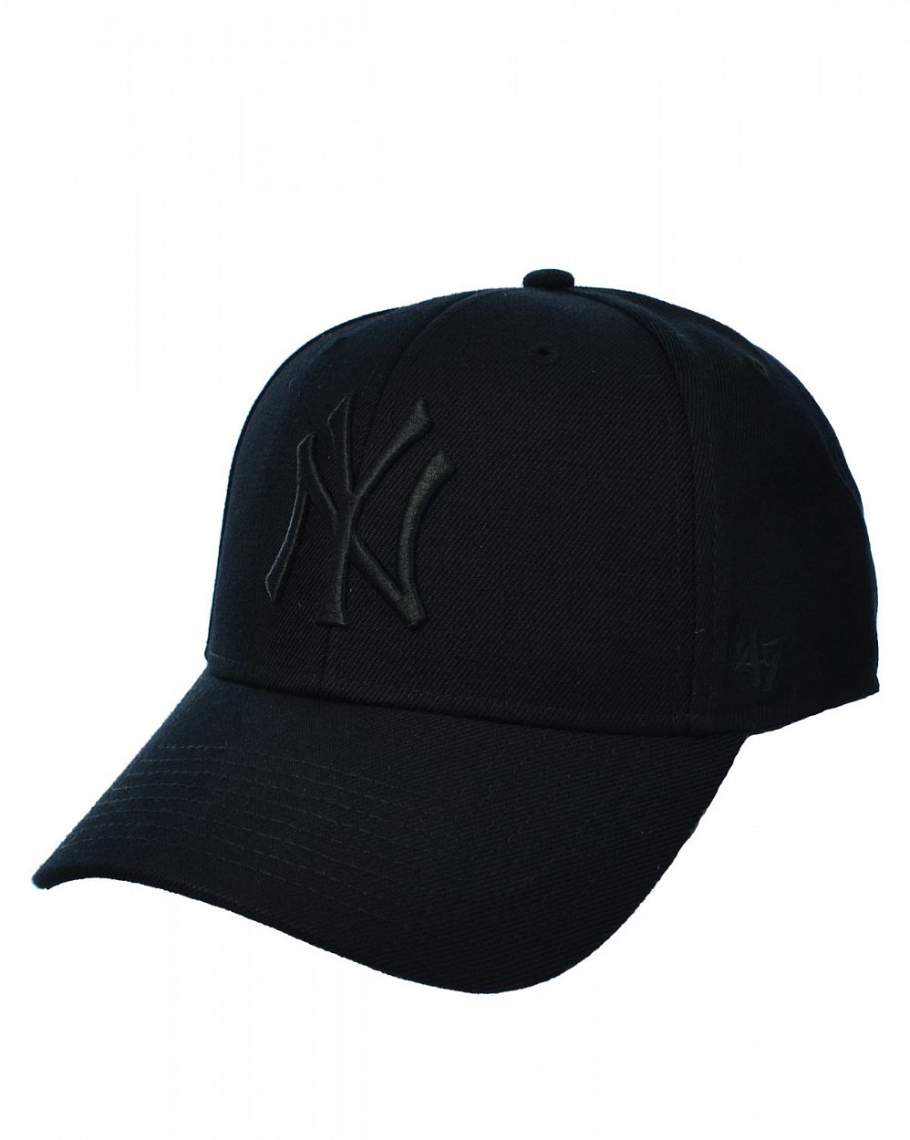 Бейсболка с изогнутым козырьком '47 Brand MVP New York Yankees BlackOnBlack отзывы