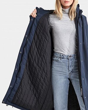 Парка плащ женская Didriksons Alicia 504151 Long Navy Парка плащ женская Didriksons Alicia 504151 Long Navy