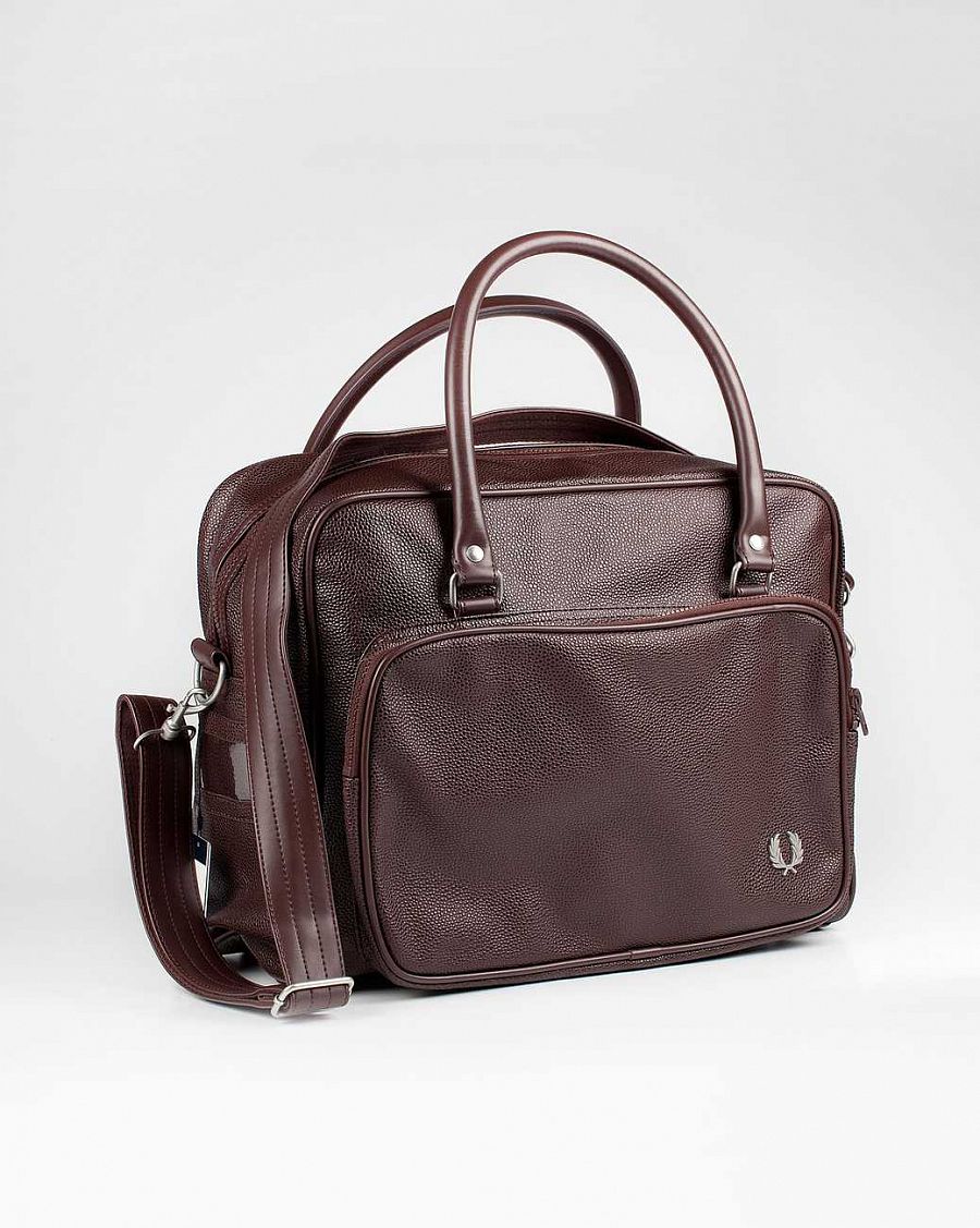 Сумка Fred Perry L1190 Scotch Grain Holdall Rich Chocolate отзывы