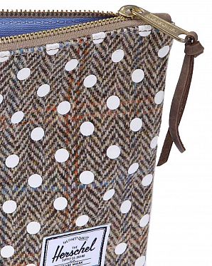 Чехол Herschel Network Medium Harris Tweed White Polka Dot Чехол Herschel Network Medium Harris Tweed White Polka Dot