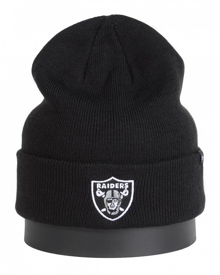 Шапка с подворотом '47 Brand NFL Las Vegas Raiders Black Grey отзывы Шапка с подворотом '47 Brand NFL Las Vegas Raiders Black Grey отзывы