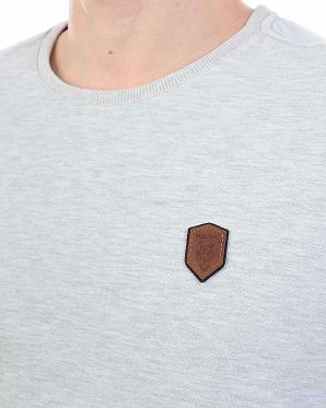 Толстовка мужская свитшот Naketano Kubilay Light Grey Толстовка мужская свитшот Naketano Kubilay Light Grey